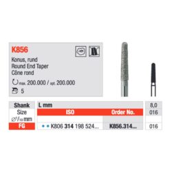 Edenta Διαμάντια Κοπής Ζιρκονίου